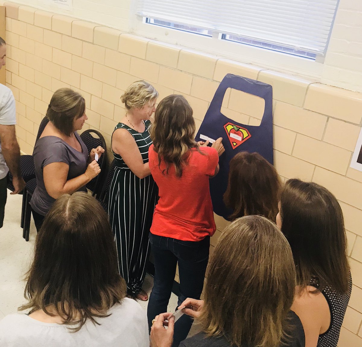 jenniclausen's tweet photo. FCPS Elementary Math Specialists are gearing up for a โSUPERโ start to the year. #mathsuperheros #letsgetthisstarted #fcpselemmath https://t.co/85fwHXg393