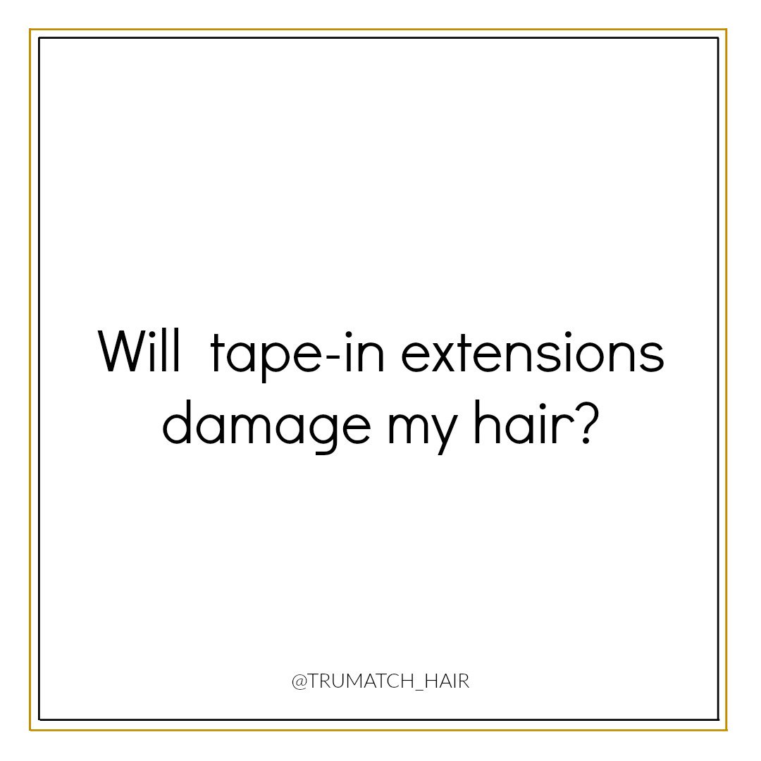 TruMatch_Hair's tweet photo. Tape in extensions are the least damaging on the market. They are lightweight, do not pull on the roots, and very easy to remove. When applied by a professional extension specialist, Trumatch extensions are damage free and comfortable! https://t.co/iqsS37jjjG