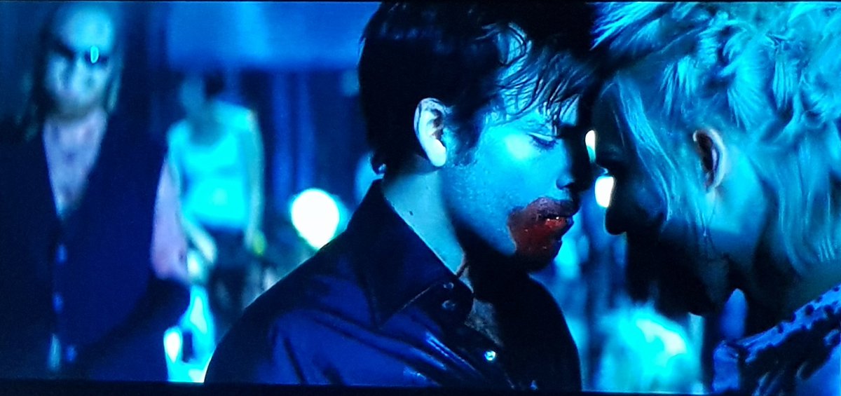 pacopolit's tweet photo. #Blade20 3) El papel del 'novia de villano' tiene sello patrio: la actriz española Araceli 'Arly' Jover (nacida en Melilla) debutó en Hollywood con este papel. https://t.co/5ZrLvyJVsE