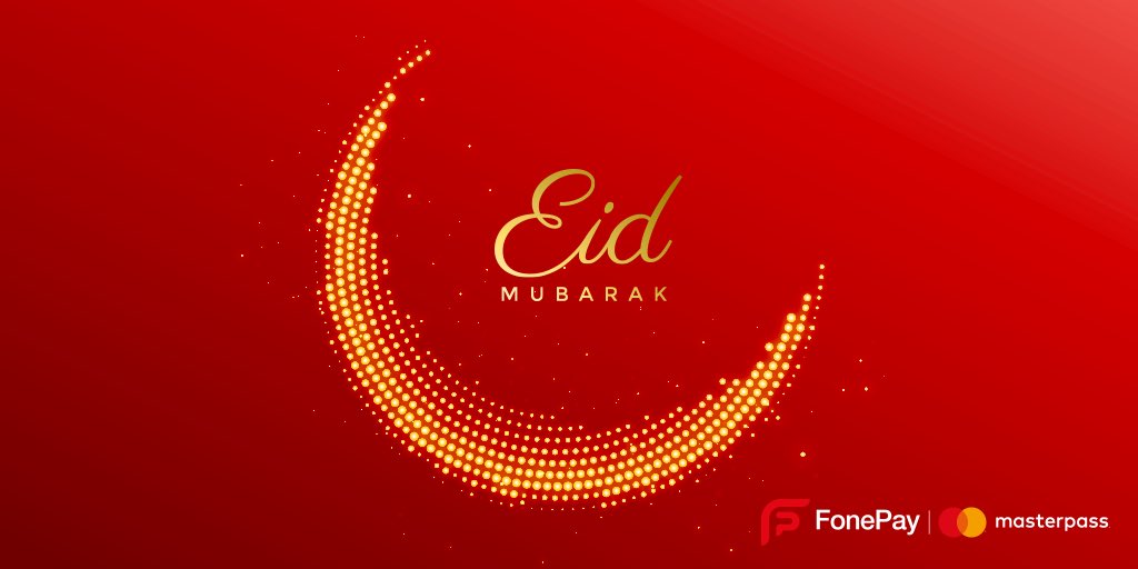 FonepayPk's tweet photo. FonePay wishes you a blessed Eid! 
#iamfonepay https://t.co/vLFz84qBtC