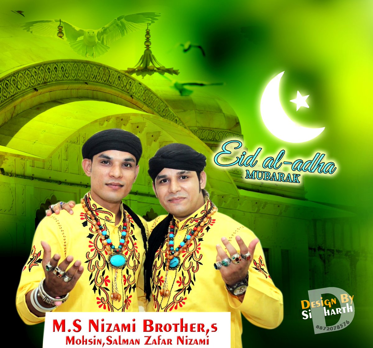 Nizami_Brother's tweet photo. Happy #Eid_Ul_Azha 
With Haj Ka Mahina AP 
Sab Ko Mubarak Ho 
     Everybody 
Best Regards MS Nizami Brothers 
Keep Supporting Me Everybody https://t.co/qAfZPDvSDn