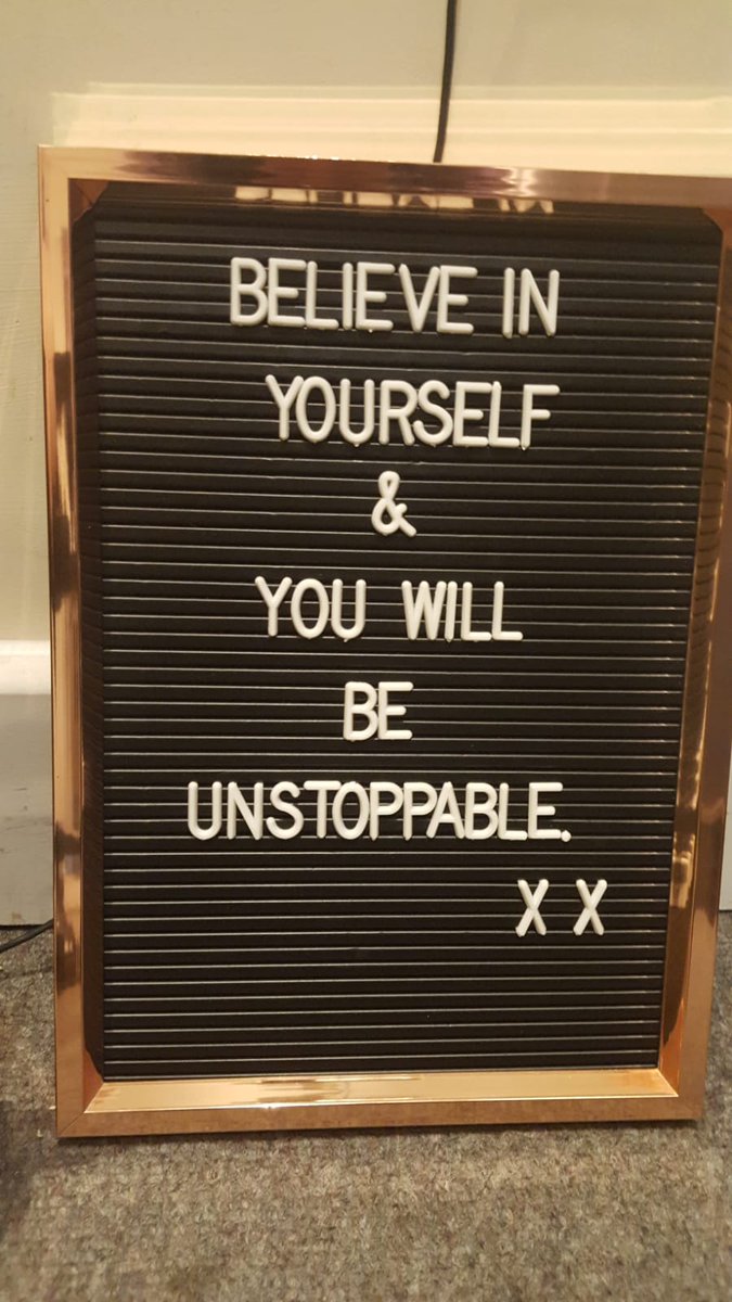 Today's message motivated a guessed to turn round and get his gym gear on for a quick workout before work 💪 <a href="/sjhicklin/">sjh</a> <a href="/StaffsCheshire/">Cheshire & Staffs</a> <a href="/julieanne126/">Julieanne roberts</a> <a href="/SDEBDD/">simon ewins</a> <a href="/RikkiQuinlan/">RQPI</a>