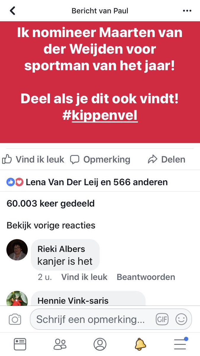 BrunaLeiden's tweet photo. En dan gaat je eigen  post op FB vanuit het niets viraal.......bijzonder! https://t.co/B4EaimolQ6