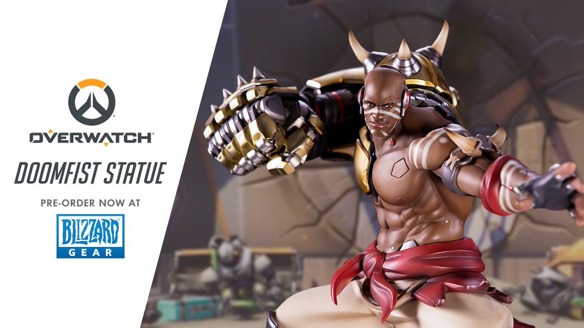 overwatch doomfist statue