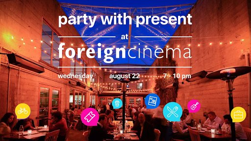letsbepresent's tweet image. Calling all #SanFrancisco fun lovers don't forget to RSVP for cocktails and hor d'oeuvres @ForeignCinemaSF tomorrow to help us celebrate our biggest release yet! ‍🕺🏻🥂💜
Join this circle to RSVP today - buff.ly/2OT1wC5 

#Startup #TuesdayThoughts #SF #ForeignCinemaSF
