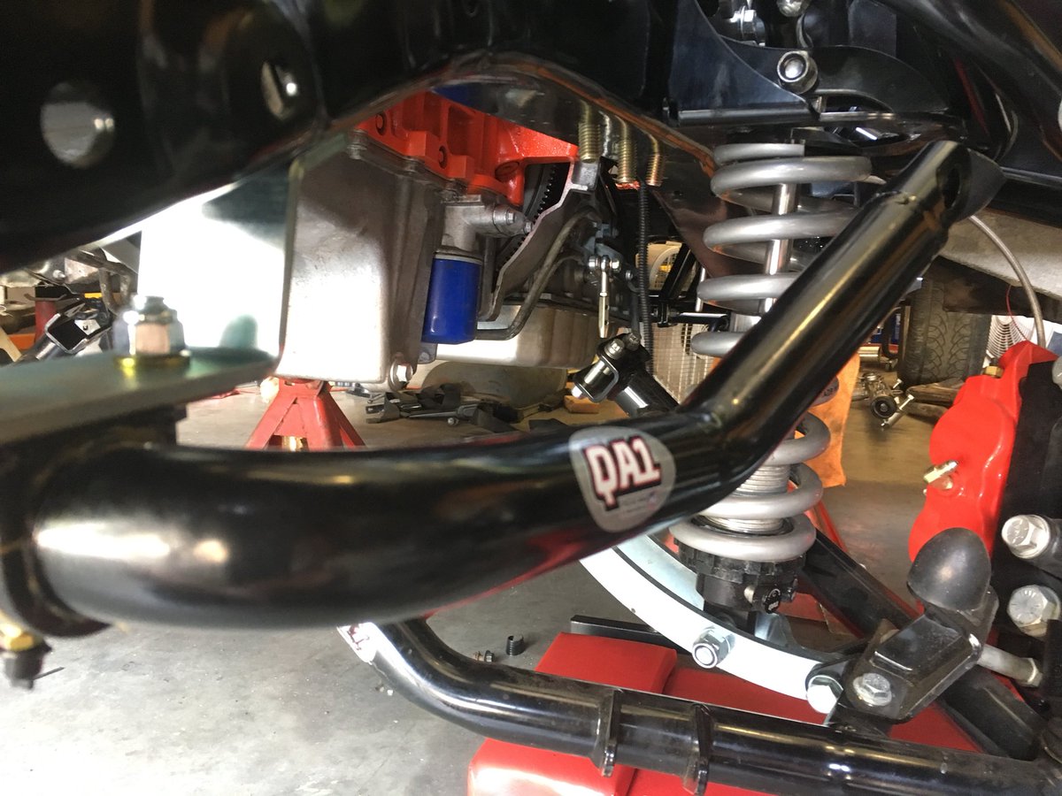 Highgearcustoms's tweet photo. Getting the @restomodair #vapir3 installed on the #72C10!! Also got the @qa1motorsports front sway bar installed!! #highgearcustoms #carrestoration #classiccars #customcarbuilder https://t.co/tPCTis3QdG