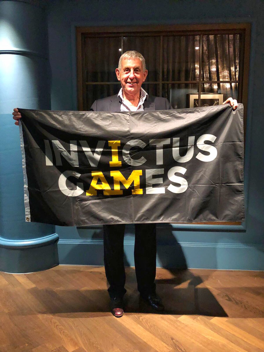Proud to fly the flag supporting Invictus Games Sydney2018 and our wounded warriors #GameOnDownUnder #MakeYourMark #FlyTheFlag