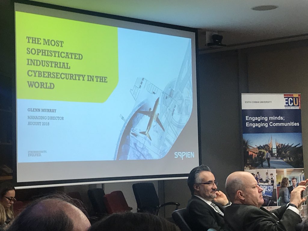 VikHodgson's tweet photo. Sapien #Govpitch  @AustCyber #WA #ozcyber @WAGovNews @City_Joondalup @ECU @RF25Fleming https://t.co/N2g6Gz4p8h