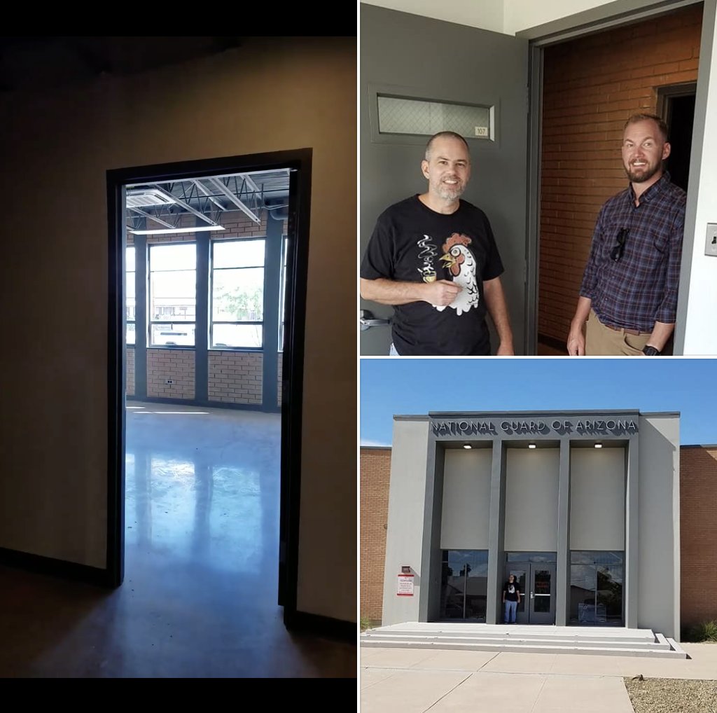 JasonHuggerArt's tweet photo. Check out the article by Lynn Trimble @ArtMuser in the Phoenix New Times about the Armory project and my new studio. https://t.co/UGEOL7rvsB #thearmory #artstudio #jasonhugger #nationalguard #veteranartist https://t.co/LZEoxsT6EM