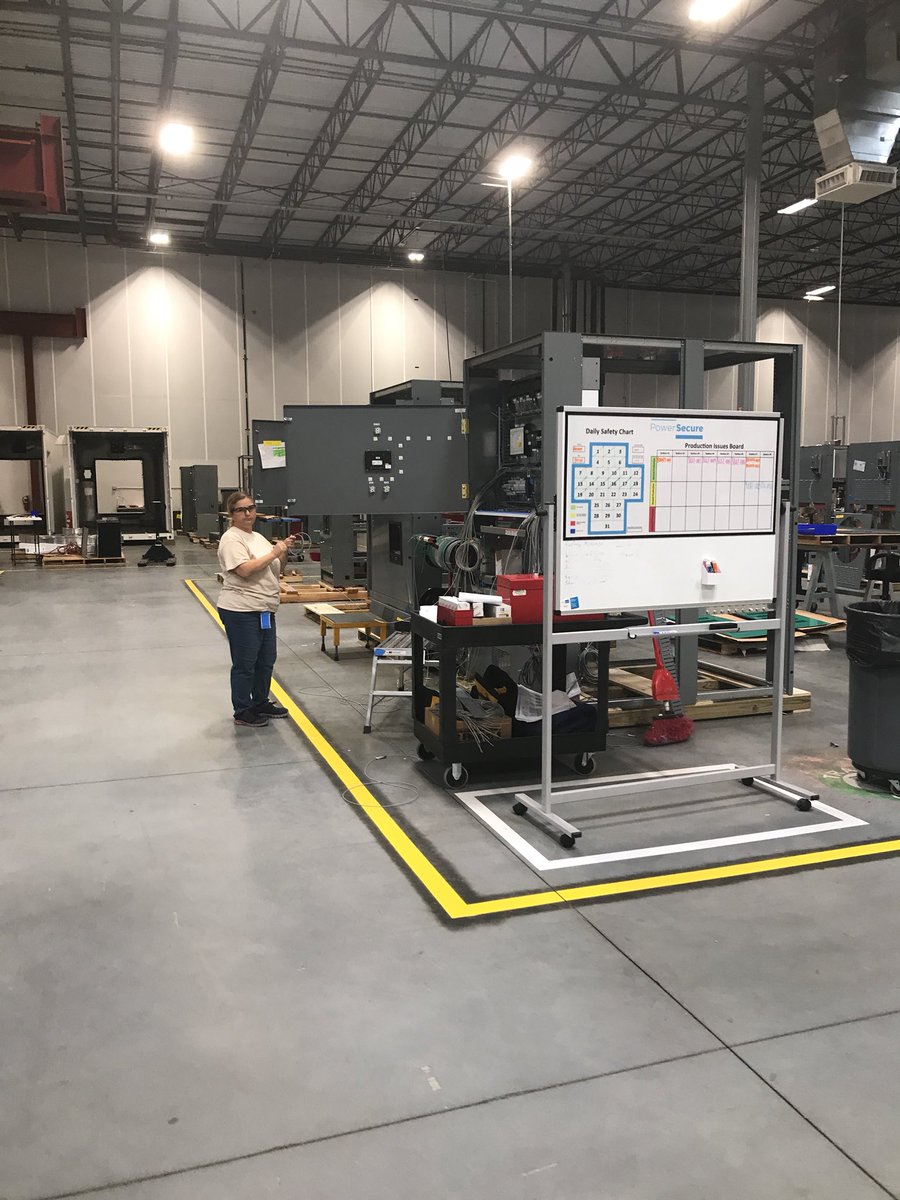 MrWolfTech's tweet image. Massive Volvo engines, a metal punch that looked like a sewing machine, wiring engineer at work and custom copper fabrication for extremely high grid level energy storage units. Our WMS students need to understand manufacturing is in the 21st century! #eastwakestrong  #EWStrong