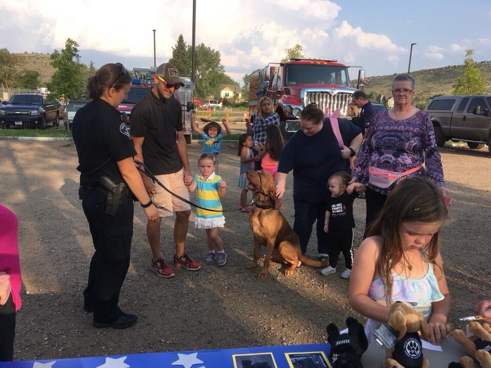 FriendsofBCSK9's tweet image. We had such a great time at #nationalnightout a couple weeks ago! We hope to see you again at our annual fundraiser at the #tastyweasel! For more information and to purchase tickets please visit our website!