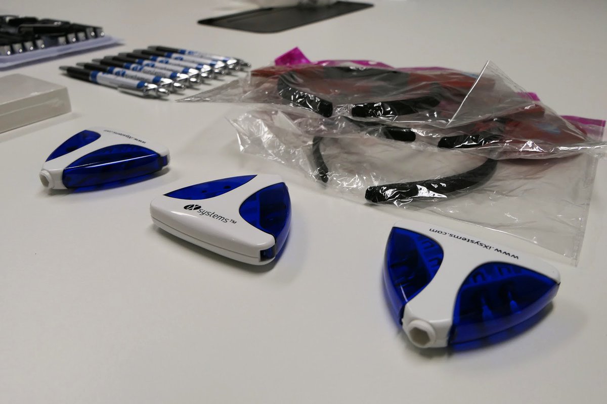 iXsystems's tweet photo. Make sure to check out the #iXsystems booth #2224 at @VMworld 2018 and pick up some schwag! Here are just some of the items you’ll find at our booth. Also, a first look at the new #iXMag! #VMworld #OpenSource #Storage #Server #VMworld2018 #iXMagV2 https://t.co/fRyKTApy67
