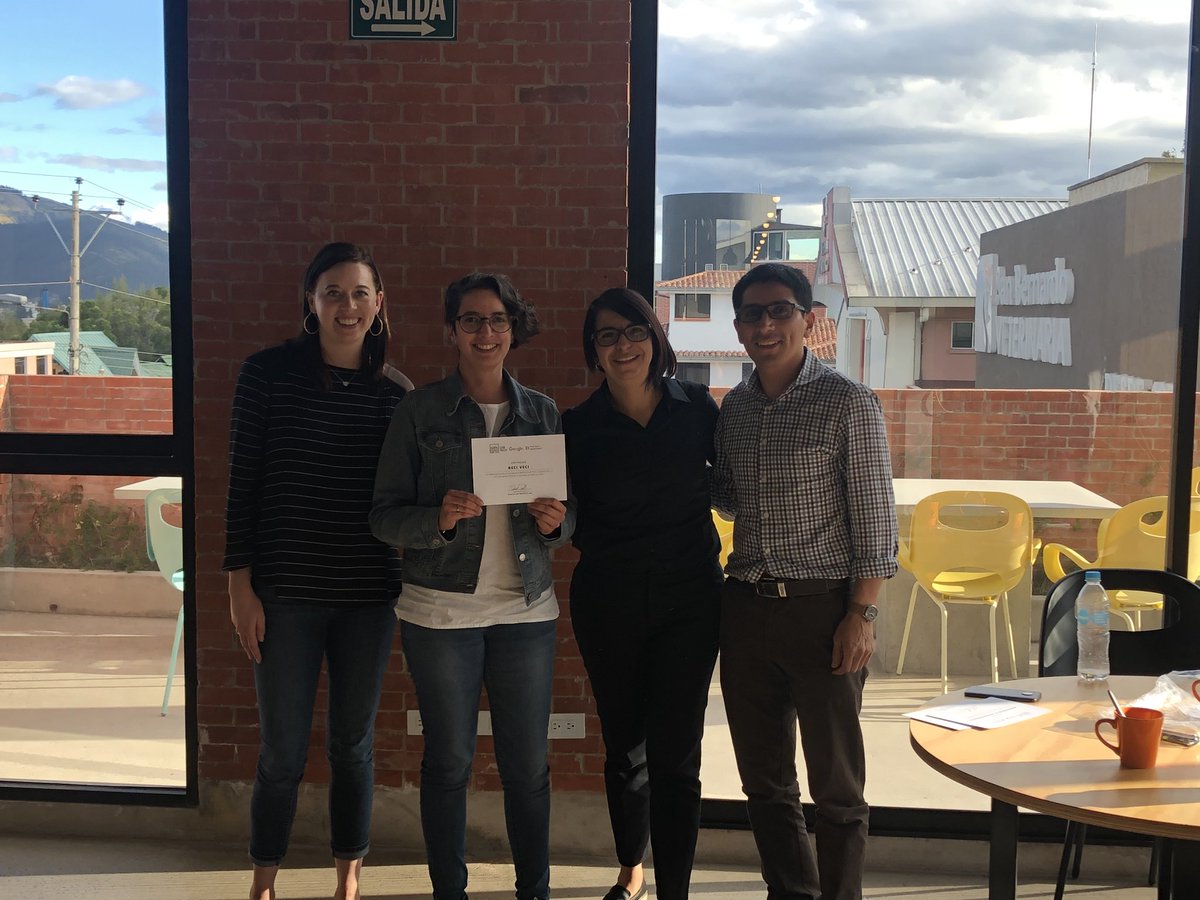 reciveci's tweet image. Nos graduamos de la Sexta Generación de #IMPAQTOLabTECH #Google #Launchpad ¡Cada módulo de incubación de @IMPAQTOec nos genera nuevos retos! ¡Gracias x eso! 💪🏾