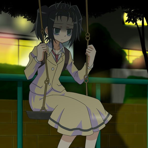 hospiciotaku's tweet photo. Hoje eu tô só a Tomoko no balanço https://t.co/hJiG8TtFHY