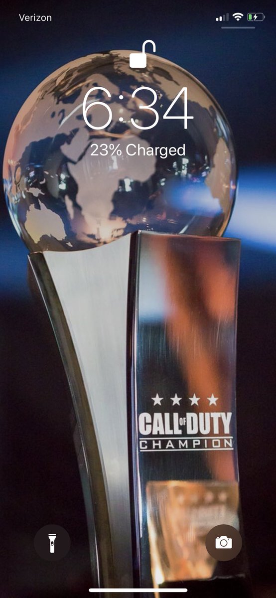 Censor's tweet image. My new lock screen until champs next year