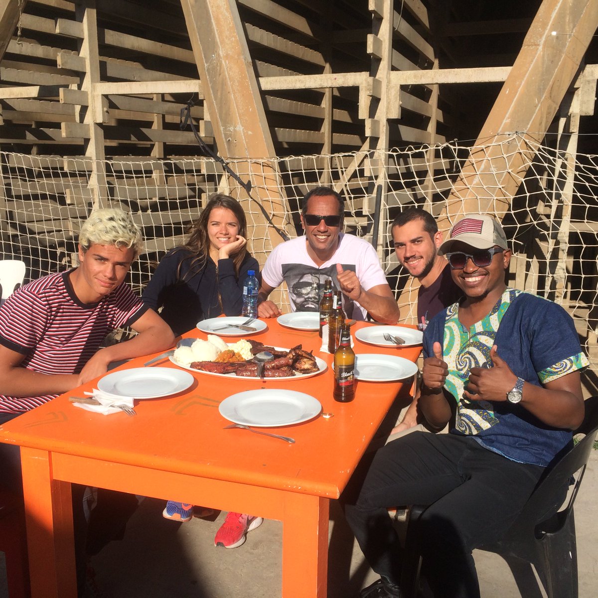 nkulitour's tweet photo. Great tour with guest from#Paris we had so much fun sharing beautiful stories of our Township.
#wedotourism
#Sowetotour https://t.co/tl2pGTB3On