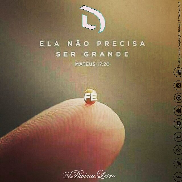 Se Tiver Fé Do Tamanho De Um Grão De Mostarda