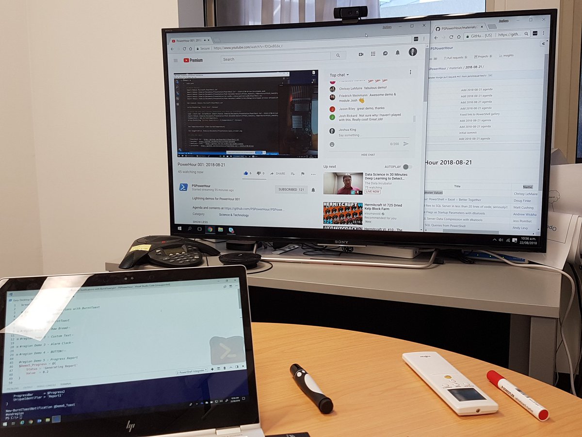 WindosNZ's tweet image. Just wrapped up my #BurntToast demo during #PSPowerHour. Thanks @psCookieMonster, @barbariankb, and Co for putting on a great event. Counting down to the next one already.