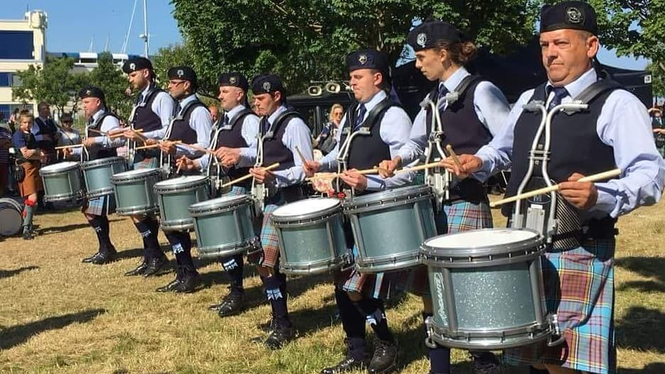New Ross Pipe Band on Twitter "Congratulations to Drum Sergeant Mark