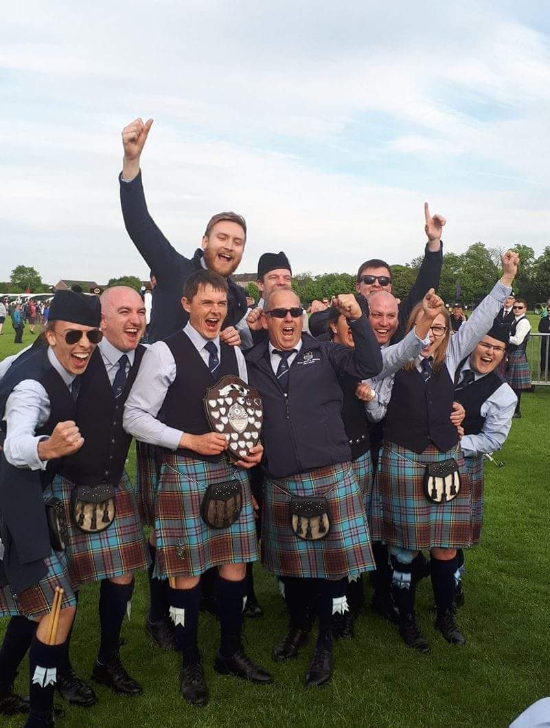 New Ross Pipe Band on Twitter "Congratulations to Drum Sergeant Mark