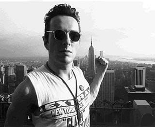 Happy birthday to Joe Strummer who would ve been 66 today.  