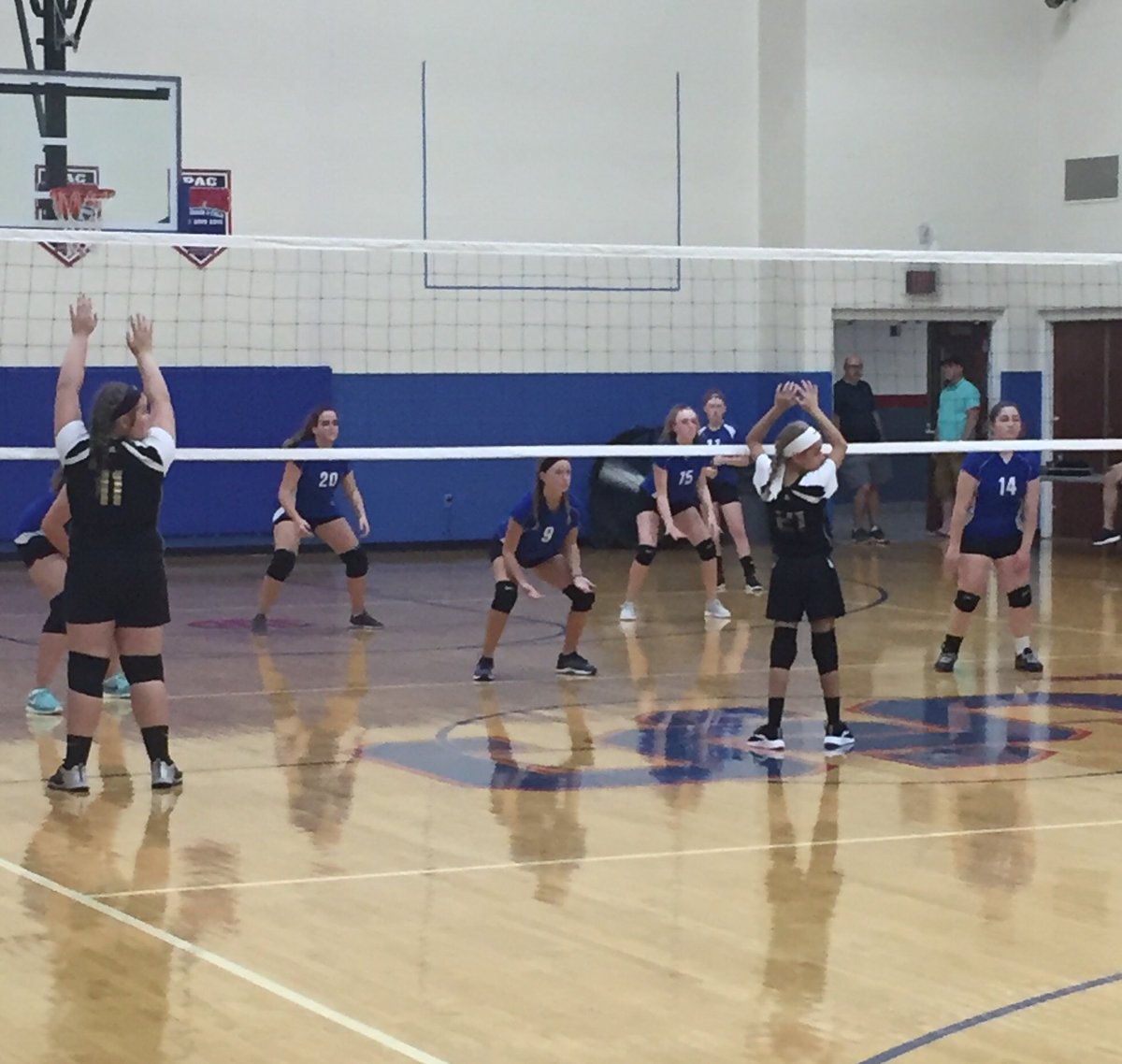 7th grade battled Cannelton and came out on top!