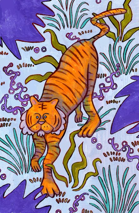 Hi #VisibleWomen !! My name is Nez I am a recent RISD grad and I like painting monkeys and other animals too! Currently looking for work/representation <3 

check out my website https://t.co/BS81k49iCu or my instagram https://t.co/oSKlXVNoPT 