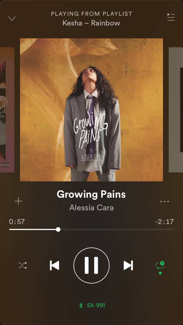 So much #appreciation for <a href="/alessiacara/">ac</a> - listening on #repeat!  So deserving of her #grammy Thank you for making great music with great messages.  #growingpains