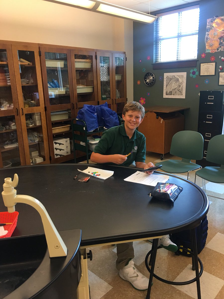 owen_elicia's tweet photo. Exploring the scientific method with M&amp;M's! @episcopal2011 @Episcopal_MS #ignitetheroar https://t.co/EfNNVHUFjP