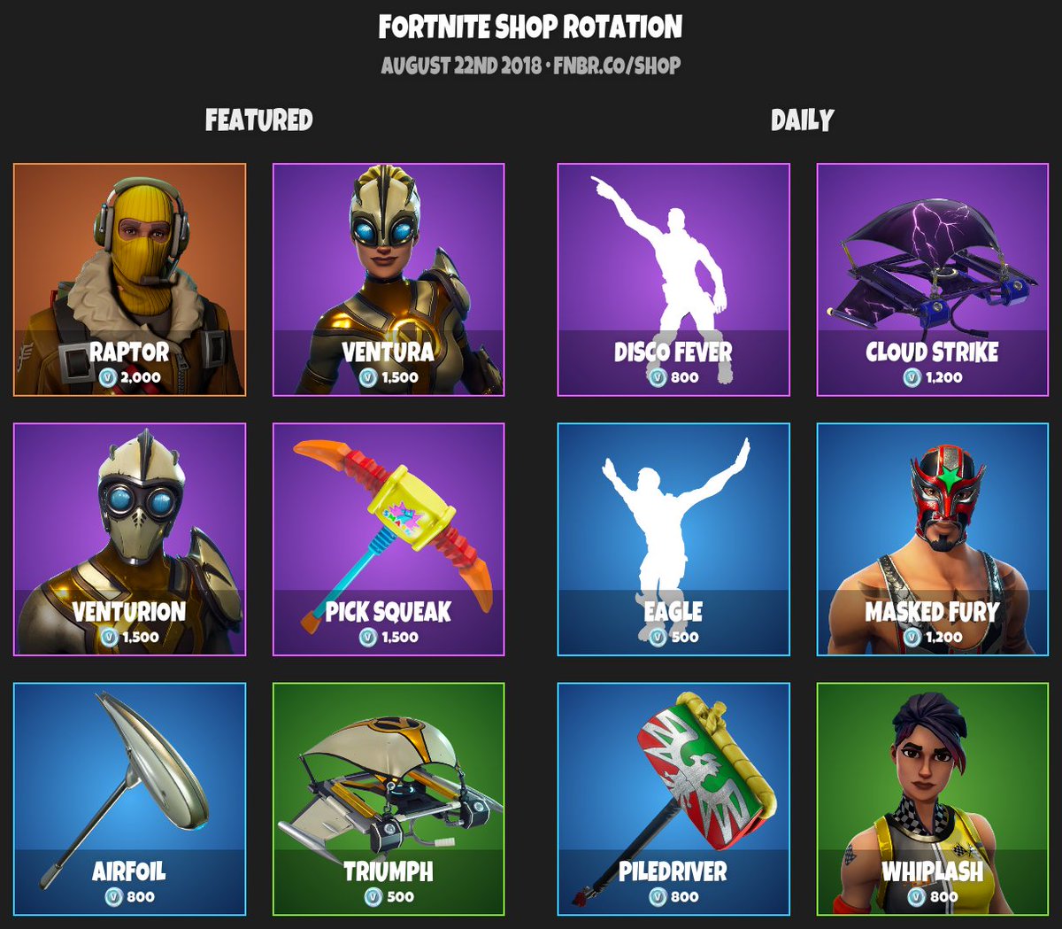 Fortnite News On Twitter Fortnite Item Shop August 22nd 2018 Https T Co Nab4vpextd August 21st 2018 Fortnite August 21st 2018 Fortnite Fortnite News On Twitter Fortnite Item Shop August 22nd 2018 Https T Co Nab4vpextd