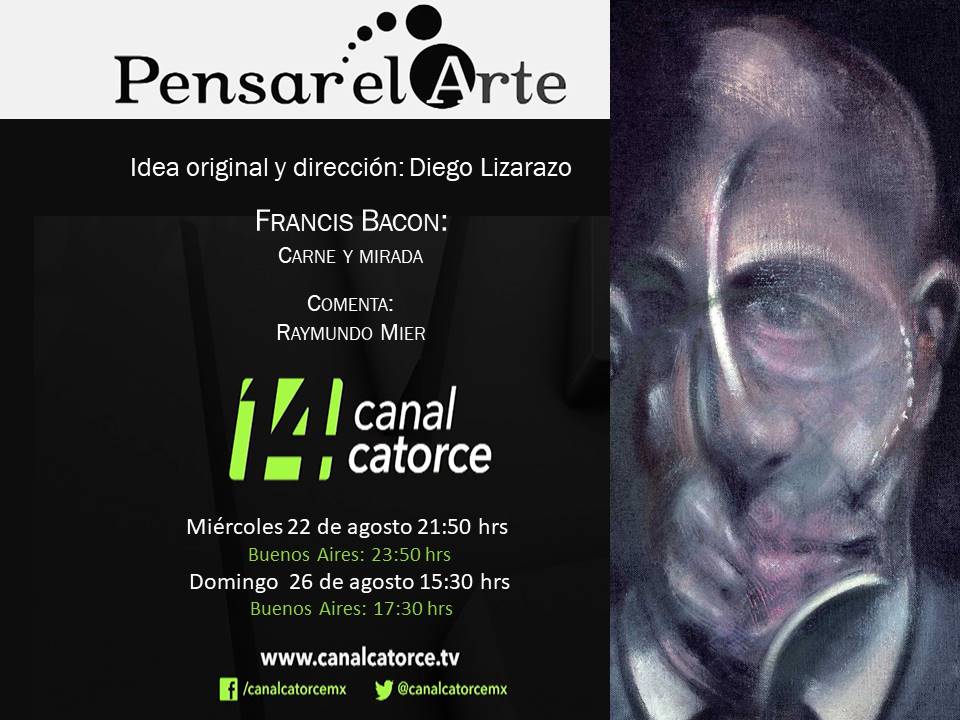 Esta semana en #PensarElArte: 
Francis Bacon inicia una búsqueda personal de estilo y sentido pictórico que se convertirá en uno de los más severos e influyentes cuestionamientos sobre la imagen y la condición de la subjetividad en la vida moderna.
#FelizMartes