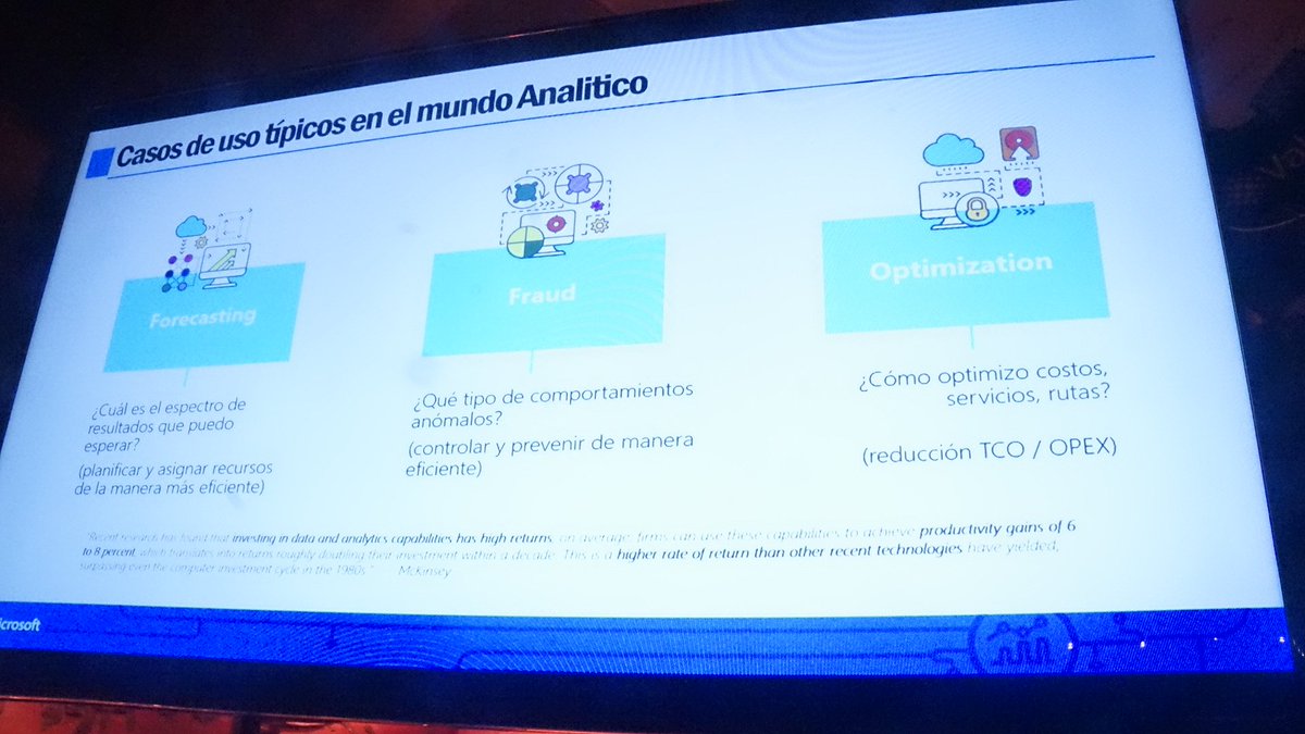 PAWAcl's tweet photo. La segunda charla de este #Tech_Nights(), de @MSFTChile, trata sobre #BigData 📚 sobre #Azure ☁ https://t.co/Q5eDT92XJL