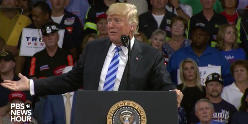 KCDavisAZ's tweet photo. <sigh> Out of respect for the office, I really do TRY to listen to our president. But can't he learn to say #China _any other way_?? 🤔🙄 #WestVirginia https://t.co/stlb7BrBM8