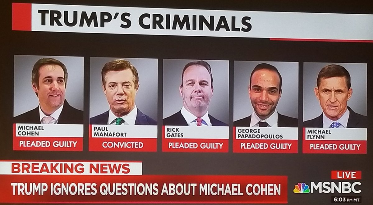 All the President's Men.....

Are GUILTY AF!!

This is why YOUR Vote Matters!!

#Midterms2018 will be Critical to Solving the Threats to our Democracy &amp; Rule of Law!

Nov 6th, let's get America back on a Stable Path!

Register:
rockthevote.org/register-to-vo…

#CohenPleaDeal #LockThemUp