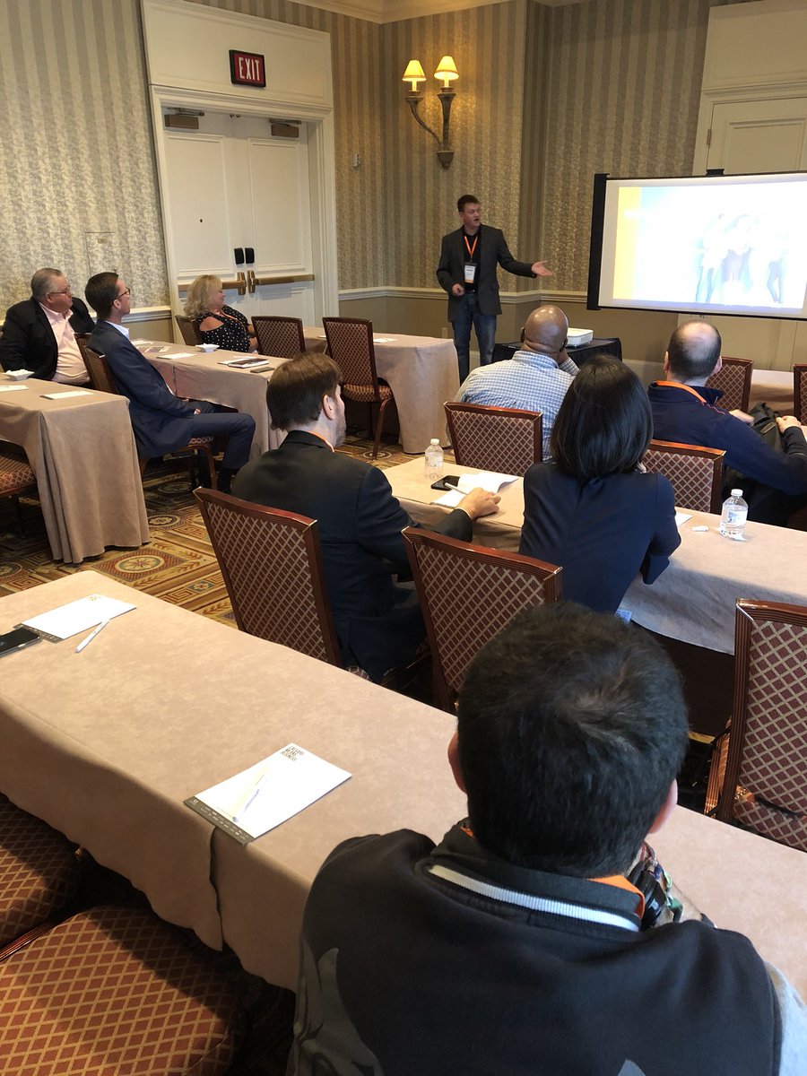 My <a href="/Worldpay_US/">Worldpay US</a> colleague Jeremy Padgett talking with resellers during our <a href="/RetailRealmConf/">RetailRealmConf</a> breakout. “We’re all about the independence of the channel.” #RRC18