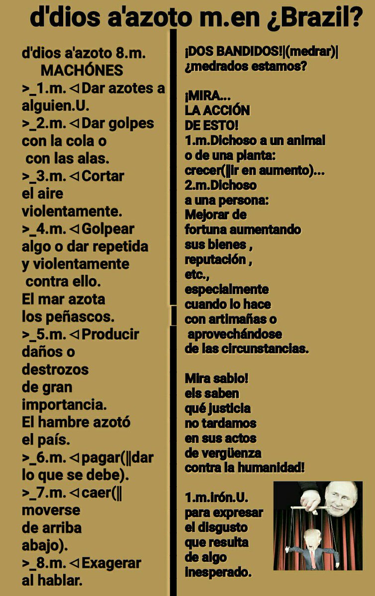 MEMEIMSORRYy's tweet image. #MEMECINEASTA
#EnamoréLucesaction
#derivāre
#asaltoalciñe
Azoto:mejdrar;¿mejorar?
DOS BANDIDOm.machón.Los DOSmedrados¿medrados estamos?d'dios a'azoto de los #EvangelicosVioladoresDmentes
#bandidosAtravesaron
Arrogancia,presunción,envanecimiento.Caducidad de las cosasde este mundo