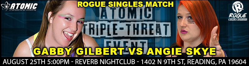 Rogue Women Warriors (@roguewomenwar) on Twitter photo With <a href="/thebigorlando/">Mike Orlando</a> having to add some doctor’s visits appointments to his schedule, <a href="/AllieRecks/">Megan Orlando/Allie Recks</a> will be missing this Saturday's event to be by his side. No worries though, they will be back very soon! <a href="/IamGabbyGilbert/">Gabby Gilbert</a> steps in to take on <a href="/xAngieSkyex/">Angie Skye⚡</a>! With <a href="/thebigorlando/">Mike Orlando</a> having to add some doctor’s visits appointments to his schedule, <a href="/AllieRecks/">Megan Orlando/Allie Recks</a> will be missing this Saturday's event to be by his side. No worries though, they will be back very soon! <a href="/IamGabbyGilbert/">Gabby Gilbert</a> steps in to take on <a href="/xAngieSkyex/">Angie Skye⚡</a>!