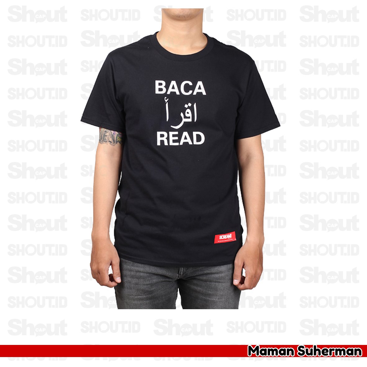 T-Shirt Iqra <a href="/maman1965/">IG : kangmaman1965</a> masih tersedia di shout.id/store/iqro
#ShoutInfo