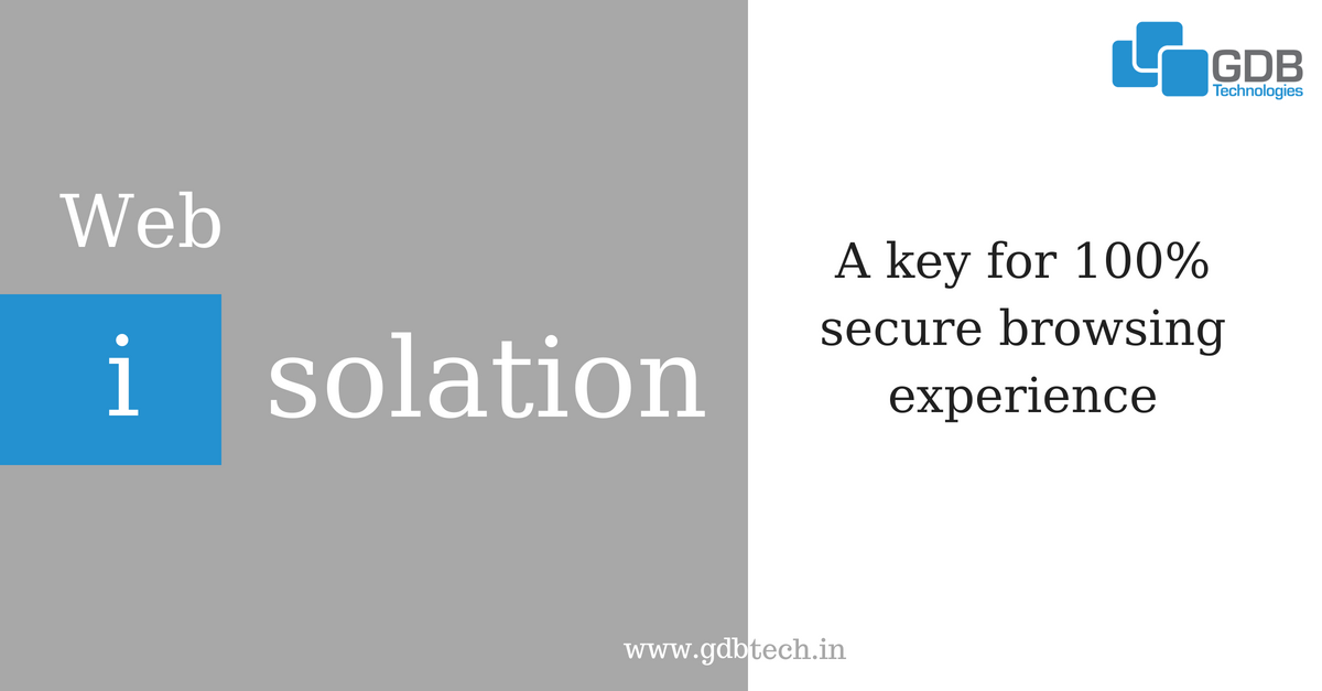 gdb_team's tweet image. We develop #webisolation solutions to prevent all types of #malware including #zerodayattack 
Learn more at gdbtech.in/technologies/w…
#gdbtechnologies #infosec #cybersecurity #cyberattacks #hacking #cybercrime