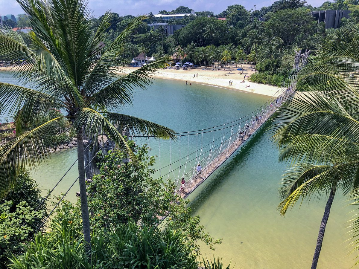 JdChiara's tweet photo. The Southernmost point of Continental #Asia is in #Sentosa Island 🏝 A different, beautiful side of #Singapore 😍😍
Have you ever been there? Beautiful #nature!  #palawanbeach #beach #beachlife 

📸 https://t.co/N1yDuulvGJ
🎥 https://t.co/LWt1xcH31T https://t.co/RACkkPx1UU