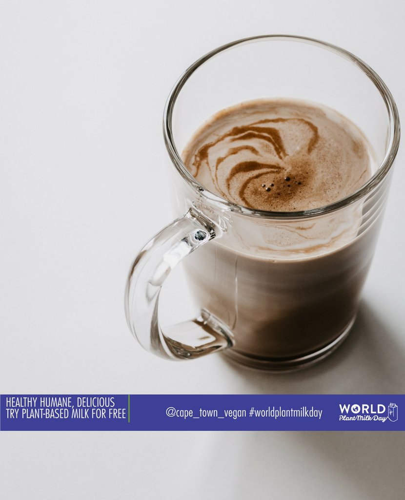 It's #worldplantmilkday today!
Come and visit us and get your plant milk free as part of any drinks order.

Healthy, humane, and delicious.
Give plants a chance.

#smakdeli #capetownfood #capetownfoodie #wheretoeatincapetown #lovecapetown #capetownmag #capetowninfo #plantmilk