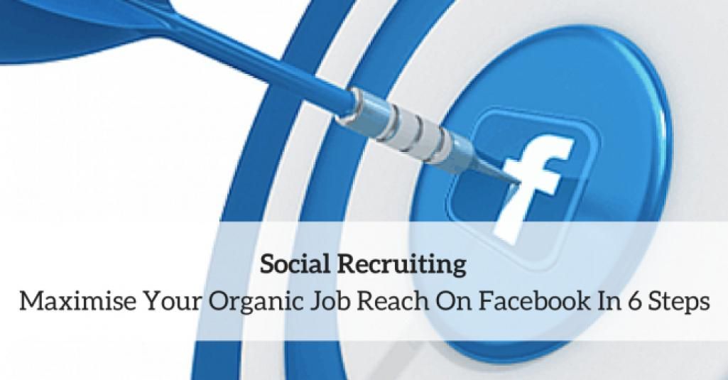 remotejobsoz's tweet photo. #SocialRecruiting: Maximise Your Organic #JobReach On #Facebook In 6 Steps by @LaurieWoodUK https://t.co/k5T2XqsWjW via @Social_Hire https://t.co/IxTTZX5o6w