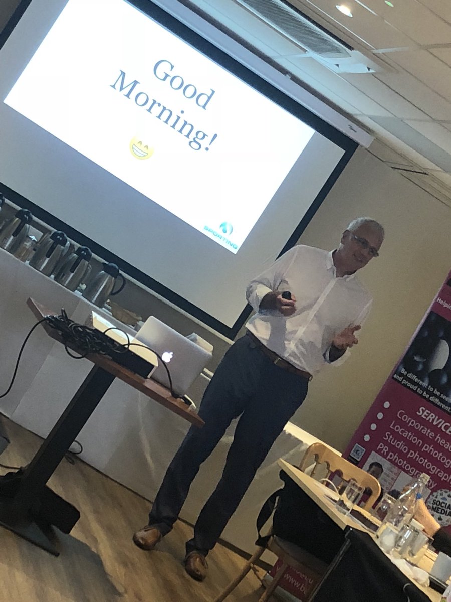 PBE4Growth's tweet photo. #earlybiz Great start from Steve Reeve from @SportingDiff our guest speaker on #sales #training at our #Portsmouth #smallbiz #networking https://t.co/Fxi9wT7UBx