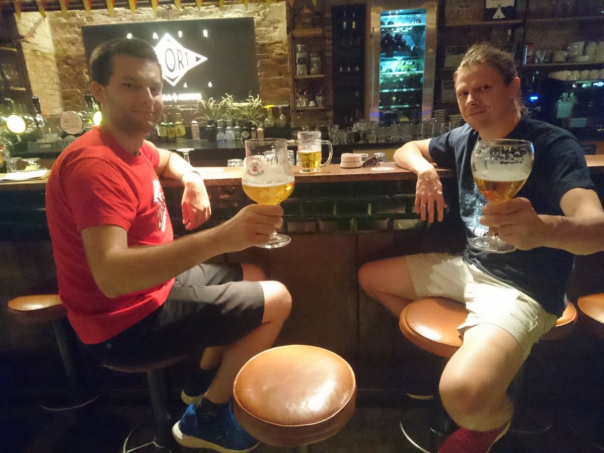 This week part of our team works on-site. A lot of interesting cases -&gt; Integration #OrclAPEX with Azure AD and ADFS. Apex upgrade 4.2 -&gt; 18.1 (few thousands users). After working day good time for relax.