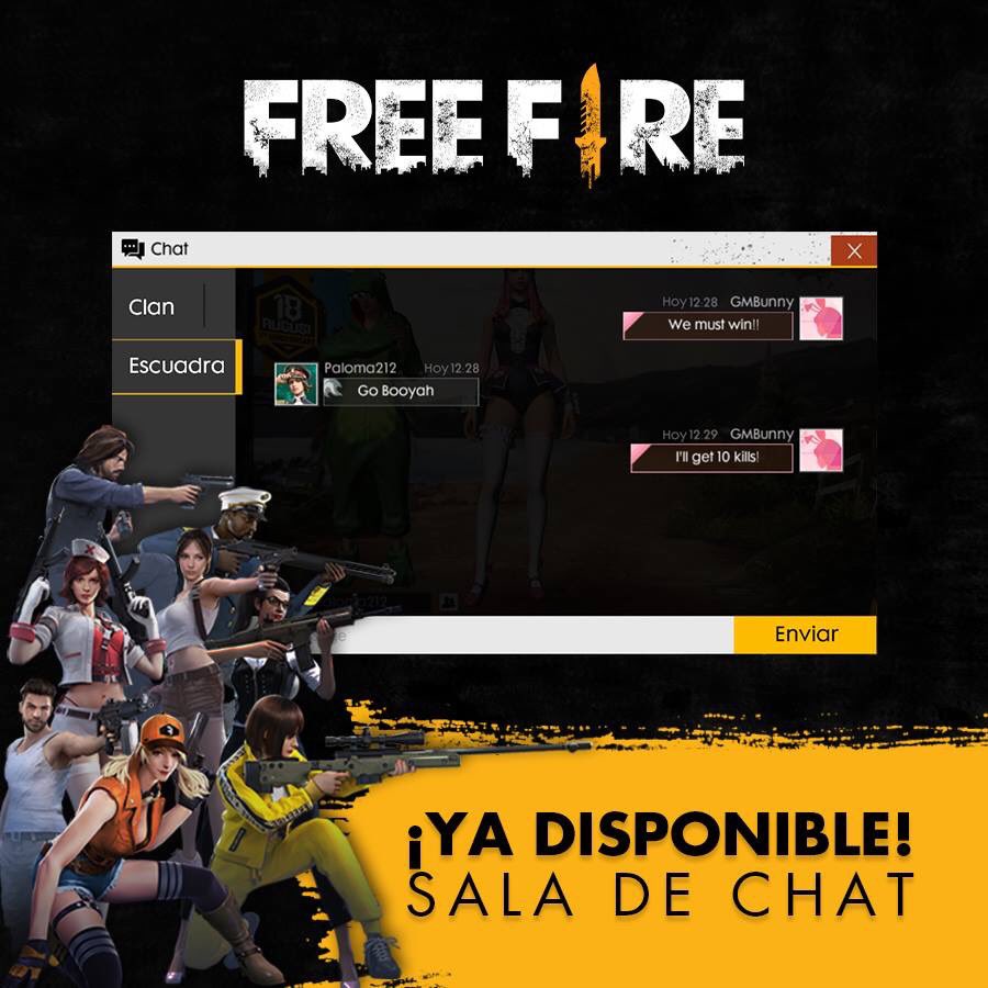 ¡Ustedes lo pidieron y nosotros los escuchamos! 💛💛💛

Por eso, creamos las SALAS DE CHAT para que te comuniques estratégicamente con tus amigos... 😱
¡Y GANEN TODAS SUS PARTIDAS! 😎
¿Ya lo probaron?