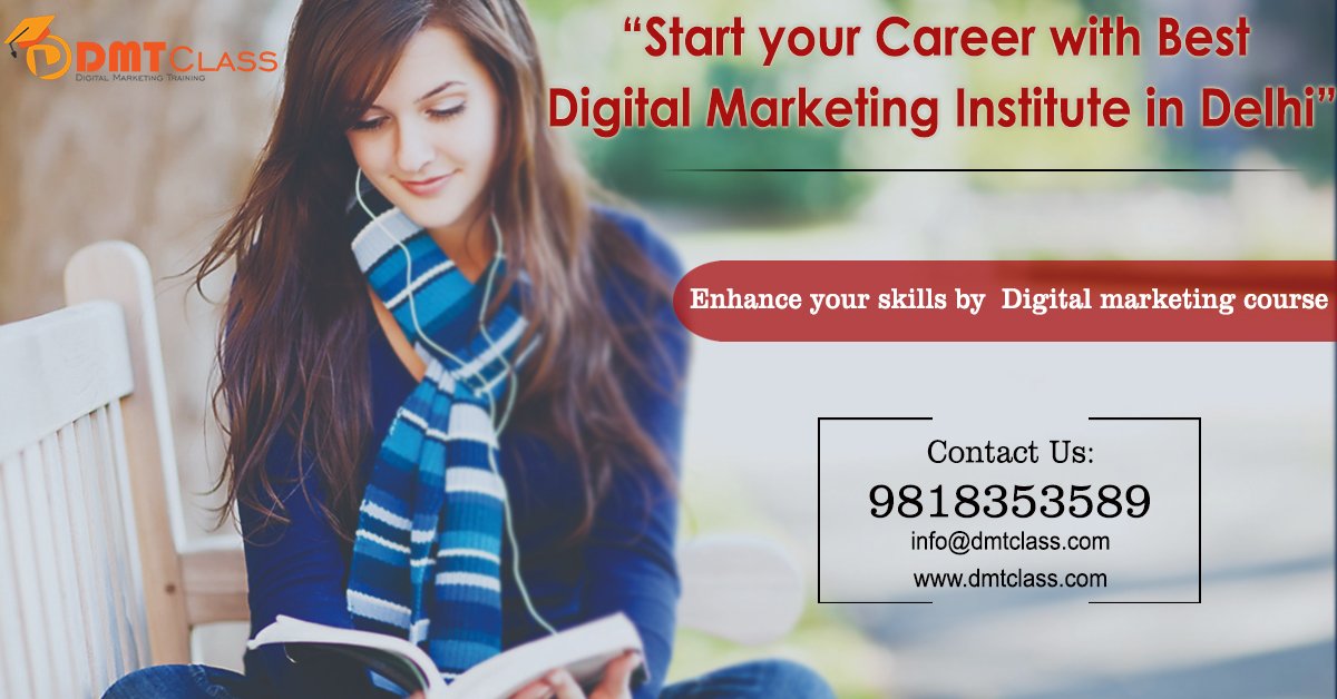 dmtclass's tweet image. Get Digital Marketing Training with Digital Industry Expert. We provide Advance Digital Marketing Training on live projects. Call for any doubt at 9818353589
visit : dmtclass.com