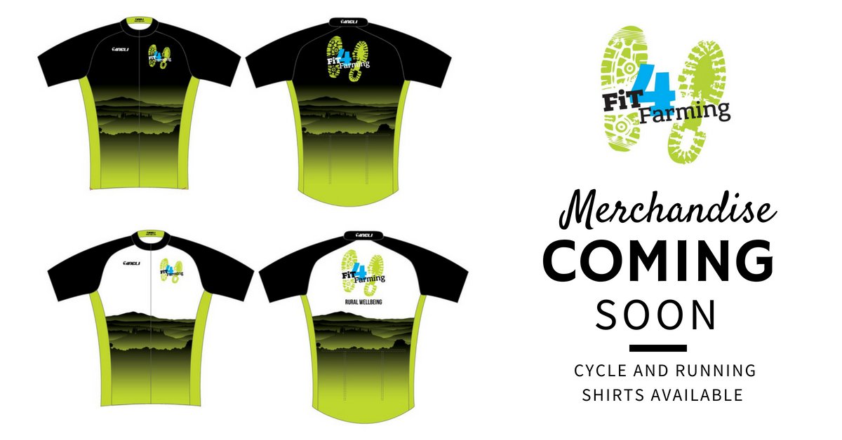 COMING NEXT WEEK, get your very own Fit 4 Farming cycle or running shirt. Due to the even split of votes, we will be offering both designs to sharpen you up this summer
There will be just one week to place your order check out the Fit4farming FB page for more