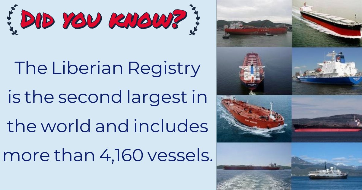 Multilog2's tweet image. #Liberia #LiberianRegistry #WOW #DidYouKnow