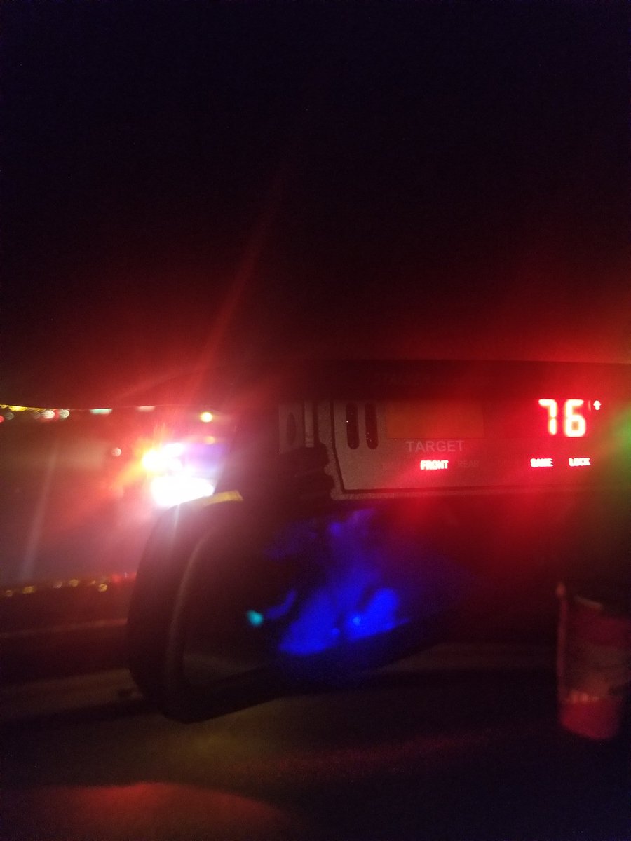 RPSTrafficUnit's tweet photo. This will be a very popular tweet.  Got this vehicle in the left lane on  Ring rd from Winnipeg St to Argyle St.  76 in the 100 zone.  Driver ticketed for driving at a speed that impedes the flow of traffic.  $125 fine @reginapolice https://t.co/iQ9Njd7c4L