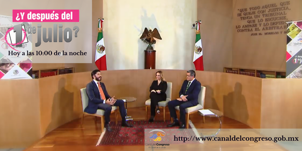 TEPJF_MTY's tweet photo. En este momento inicia ¿#YDespuésDel1DeJulio?, por el @CanalCongreso. Participan Magistrada Presidenta @CVAguilasocho - #SalaMonterrey y Magistrado Presidente @Armandomaitret - #SalaCDMX

👉 https://t.co/AI9tY9UH4G https://t.co/GzuLNKLzXV